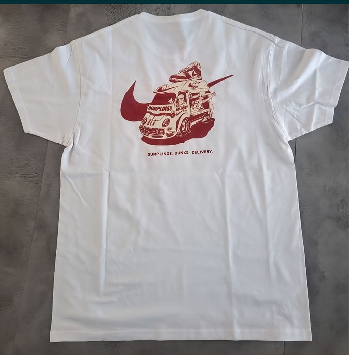 Koszulka NIKE dumplings męska biala XL Nowa oryginalna