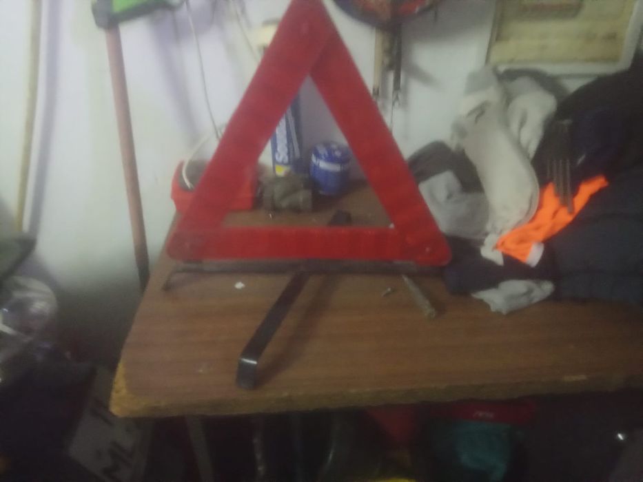 triângulo para os veículos em bom estado