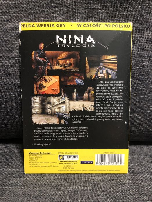 Gra Nina Trylogia - PC - PL