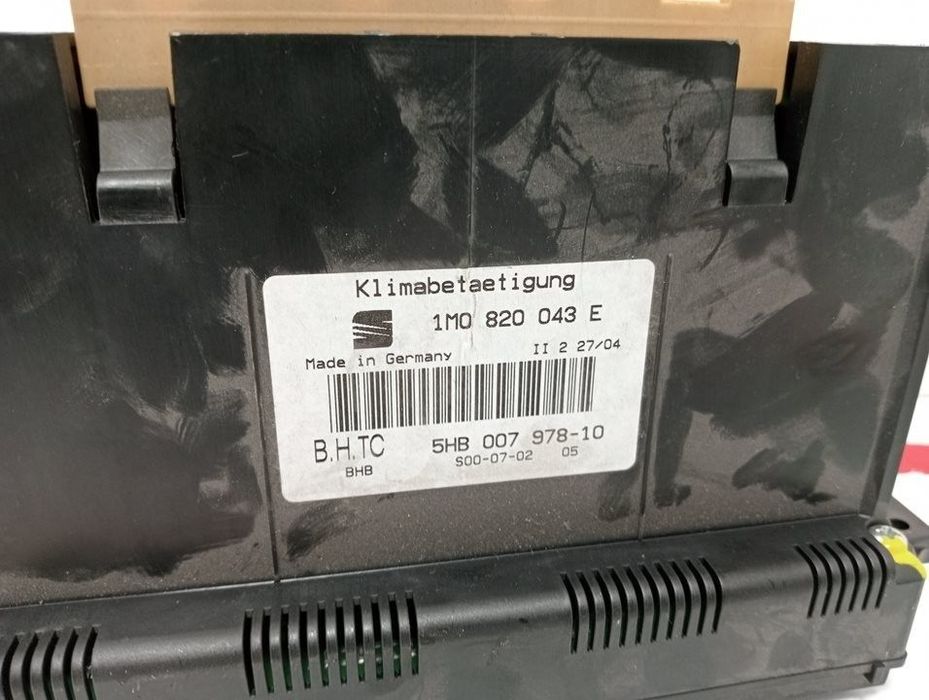 COMANDO CLIMATIZADOR SEAT LEON 2005 -1M0820043E