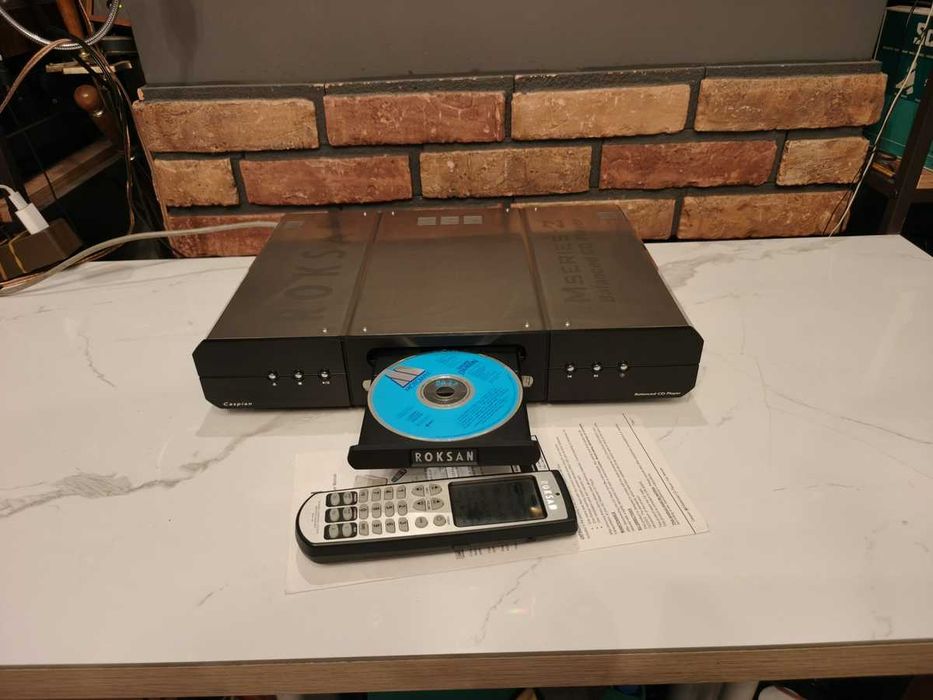 ROKSAN CASPIAN M2 CD ! Rzadki odtwarzacz CD ! Pilot ! OKAZJA