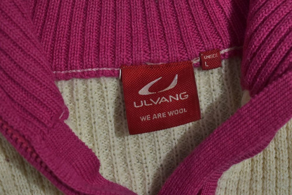 Ulvang Damski Wełniany Sweter Trekkingowy Zipneck L
