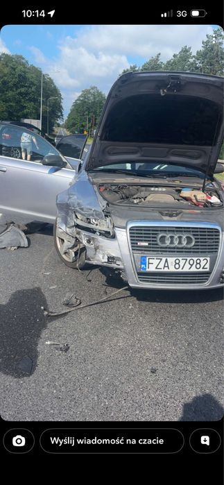 Audi a6c6 powypadkowe tylko calosć