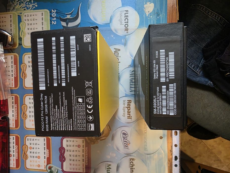 Sansung S22 Ultra e Poco F Pro 2