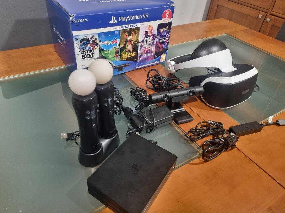 Psvpsvr1 com comandos e acesorios