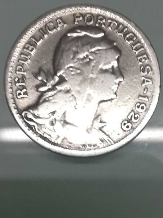 Moeda portuguesa 50 centavos de 1929