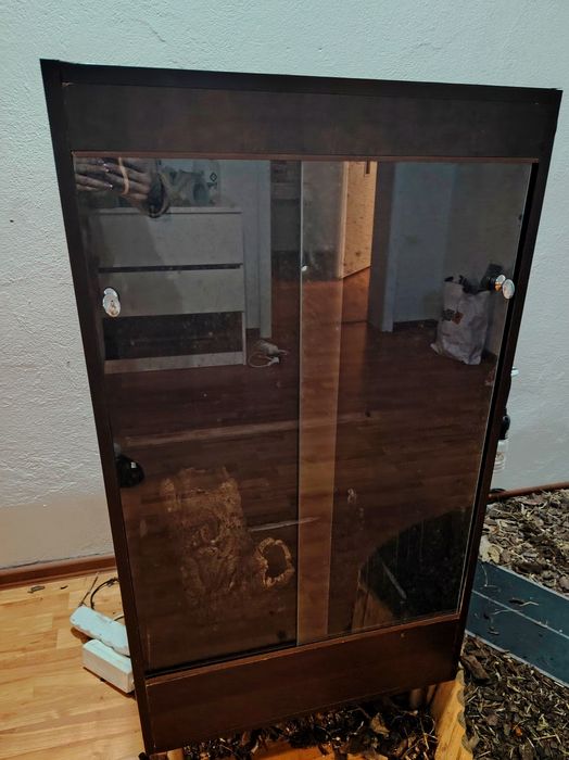 Duże terrarium..