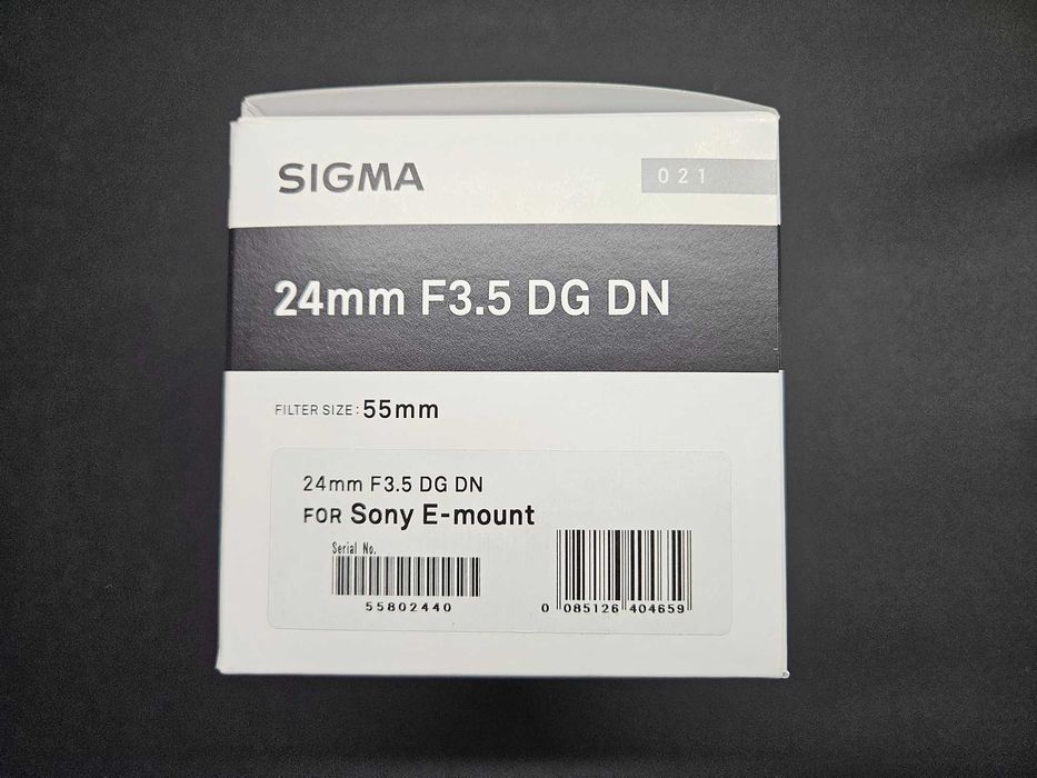 Objectiva Sigma 24mm NOVA