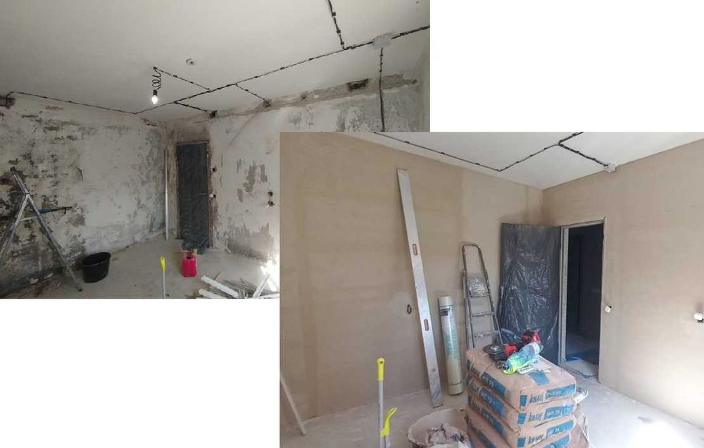 Ремонт під ключ. Штукатурка, малярні роботи, Декоративна штукатурка,