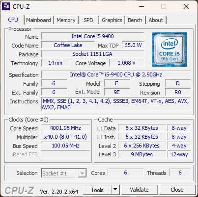 Computador PC NOX | i5-9400 | 16GB RAM | GTX 960 | SSD+HDD | Windows 11 PRO Genuíno