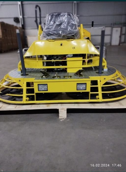 Затирочна двух роторна машина для бетону PT-D36 Honda GX-690 TXF4,350к