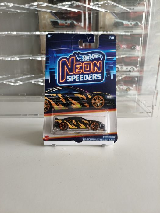Acura Integra GSR Hot Wheels Silver Neon Speeders