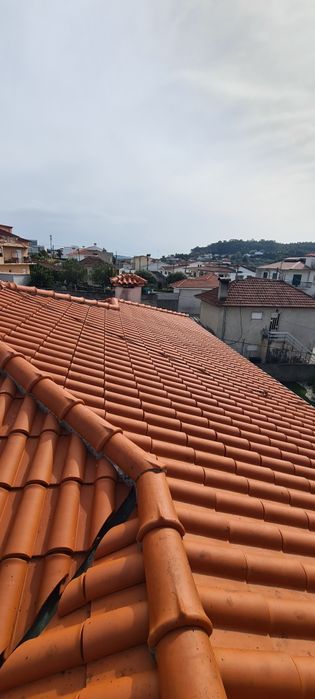 Limpeza de telhados e caleiras