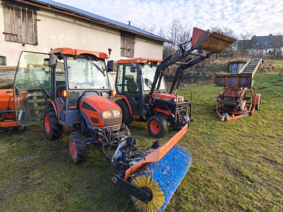 Zamiatarka do iseki traktorka