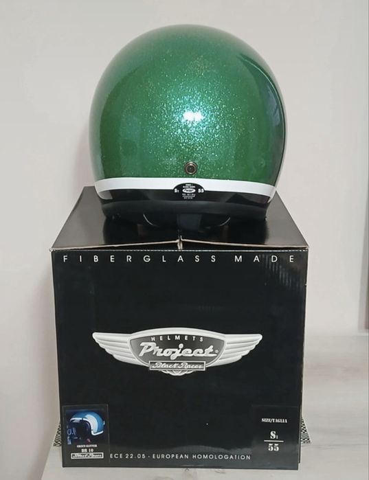 Capacete Retro Tamanho S