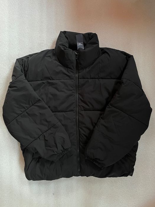 Новая куртка- пуховик abercrombie & fitch ( relaxed fit heavy puffer jacket in black ) c англии xl