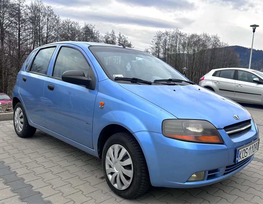 Kalos, sprawny, nowe opony