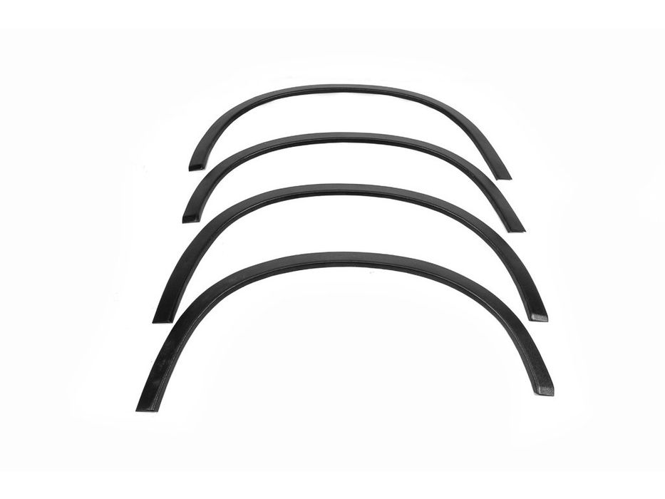 Mitsubishi ASX 2010-2012 Накладки на арки (4 шт, чорні, ABS-пластик)
