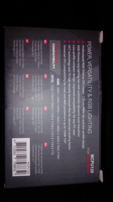 Air Cooler Mars Gaming MCPU120