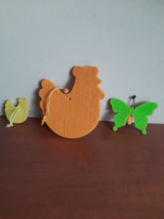 ozdoby z filcu, Wielkanoc