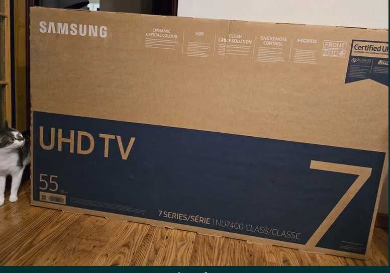 Samsung  55NU7452U  4K , UHD na cześci
