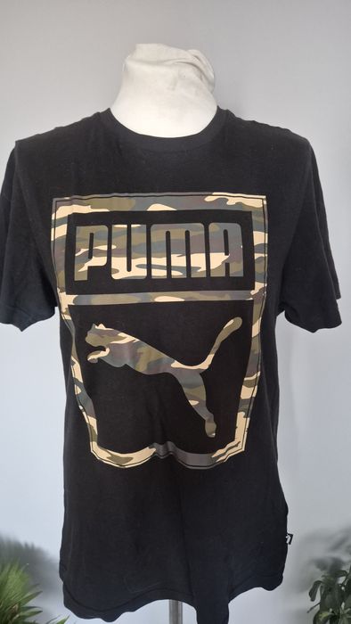 męski czarny t-shirt PUMA rozm S