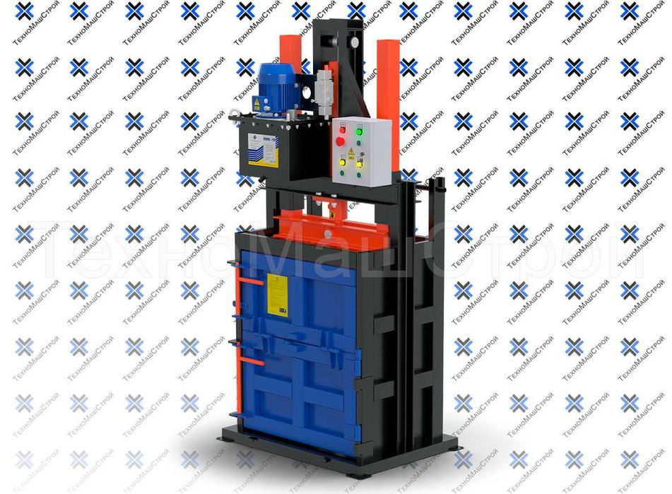 Гідравлічний прес для вторсировини 10 тон.