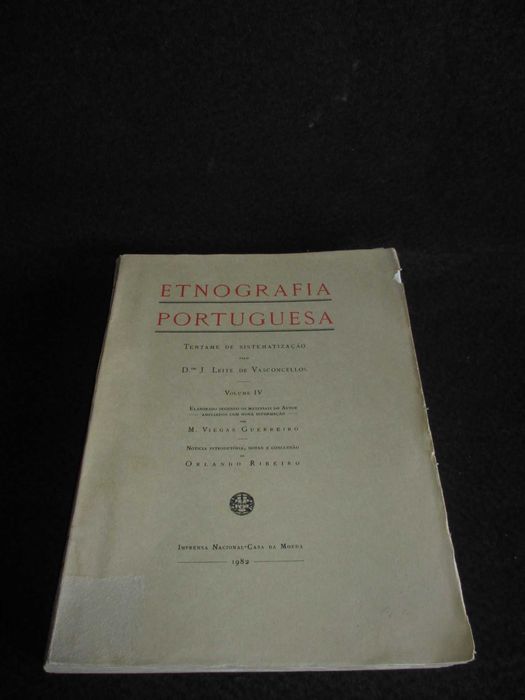 Livros Etnografia Portuguesa J. de Leite Vasconcelos