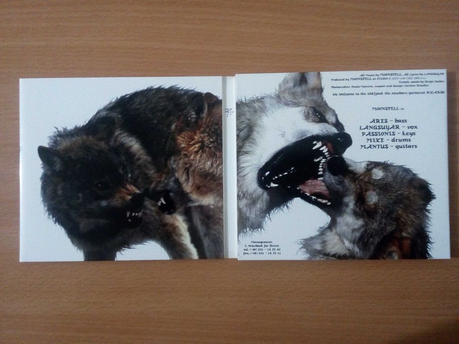 (.   Reservado  ).   MOONSPELL - Wolfheart