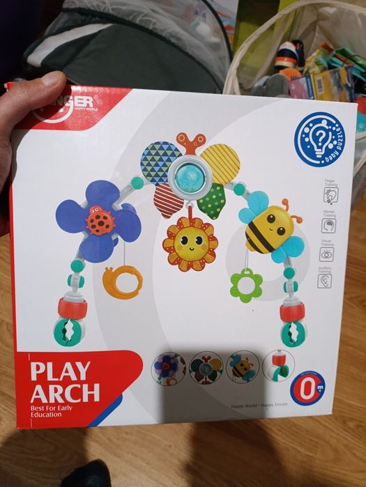 Розвиваюча дуга Huanger Play Arch для коляски та ліжечка