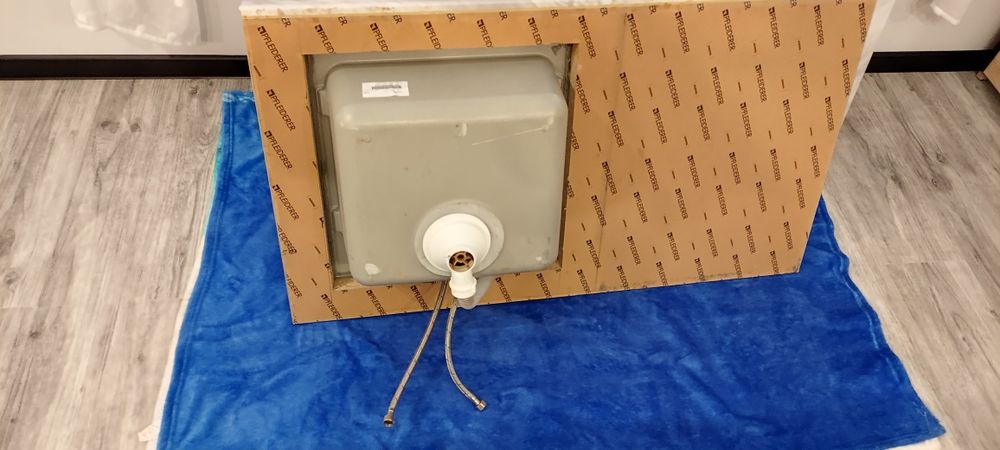 Blaty kuchenne+zlew granitowy i bateria-komplet