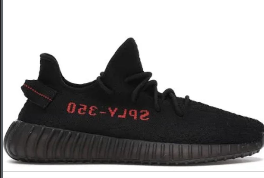 Yeezy Boost 350 V2 Black Red