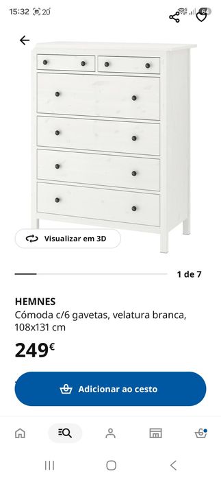 Comoda Ikea HEMNES
