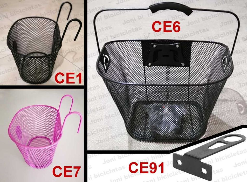 Cestos para guiador de bicicleta