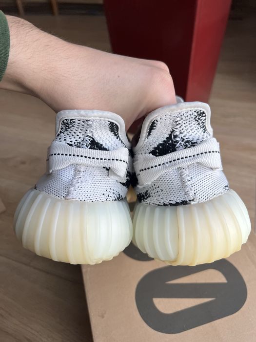Adidas Yeezy Boost 350 V2 Zebra sneakersy niskie biało czarne 44