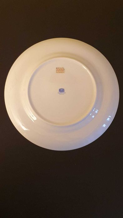 Conjunto 2 Bonitos Pratos Porcelana Manufactura - Marca Neoclássica