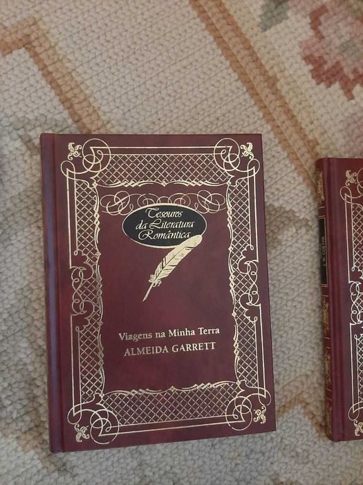 Tesouros da literatura romântica- 10 livros-Encadernação de luxo