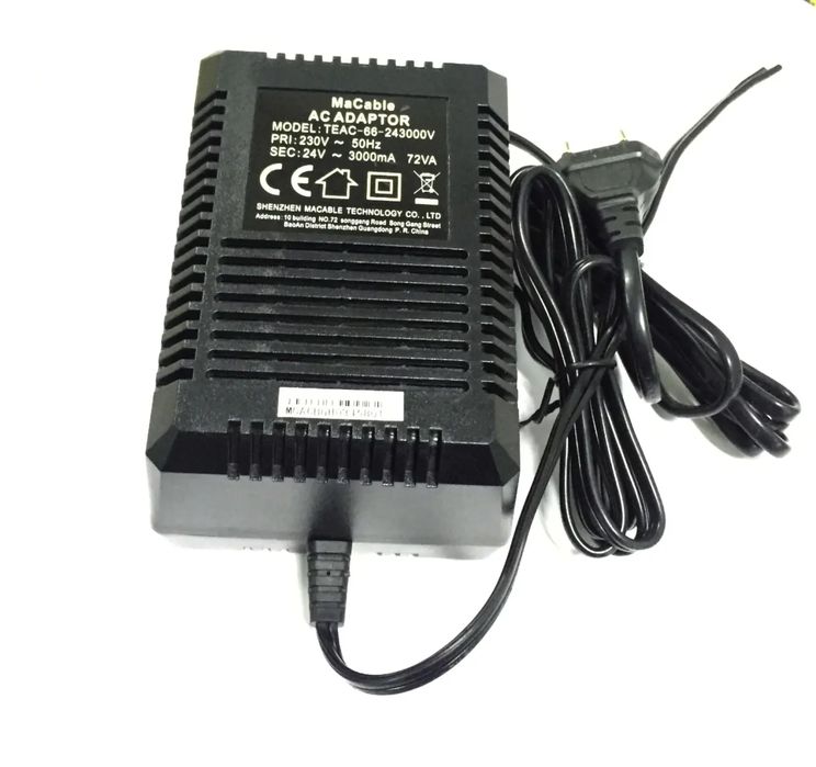 Блок живлення TEAC-66-243000V,AC230V,AC24V3A