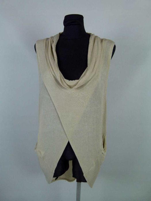 Mandi luźna bluzka z kieszonkami cienka dzianinka L / XL