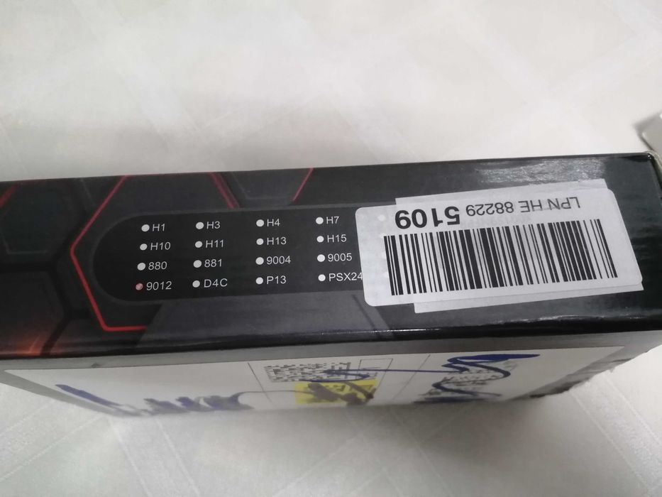 Lâmpadas led HIR2 9012 para faróis dianteiros carro/mota