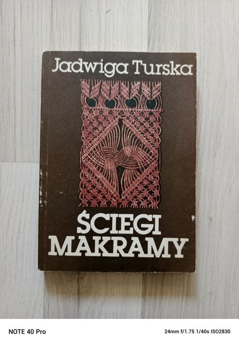 Makramy Jadwiga Turska 1984 r