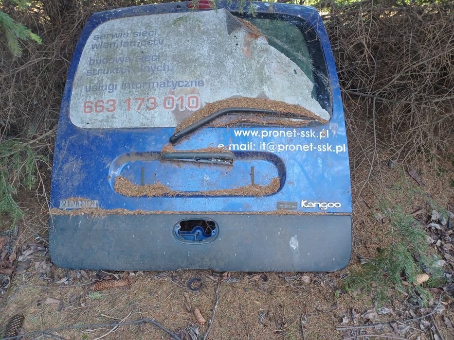 Renault Kangoo zderzak maska lampy