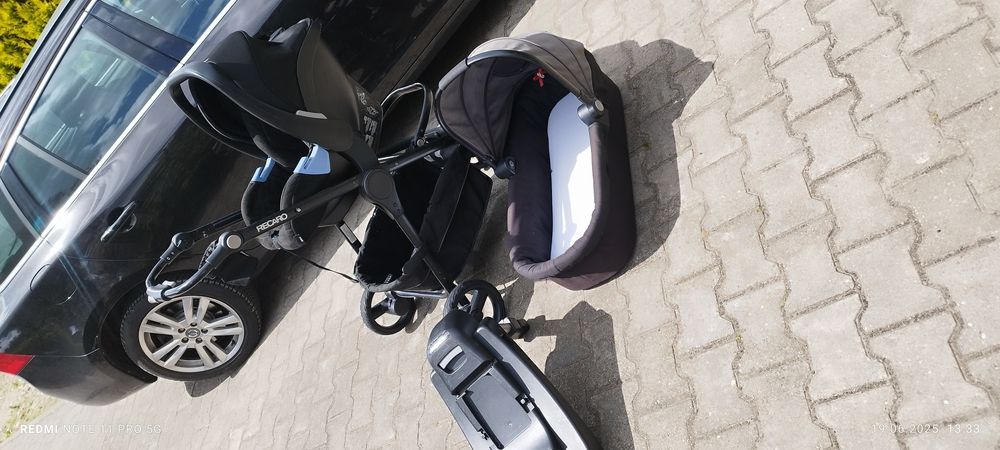 Wózek Recaro cały zestaw. Czytaj opis !!!.
