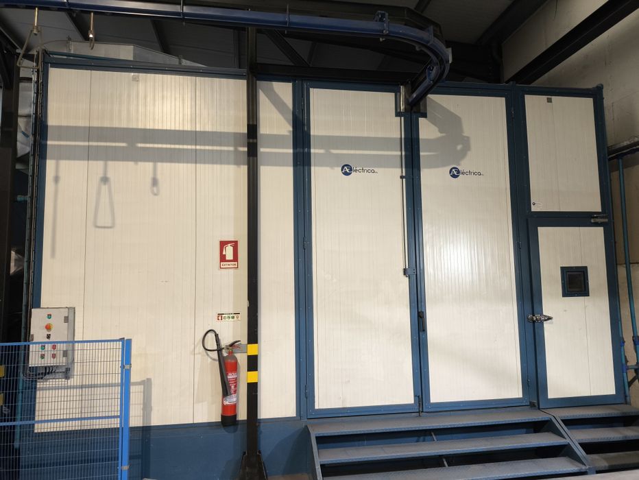 Cabine de decapagem completa