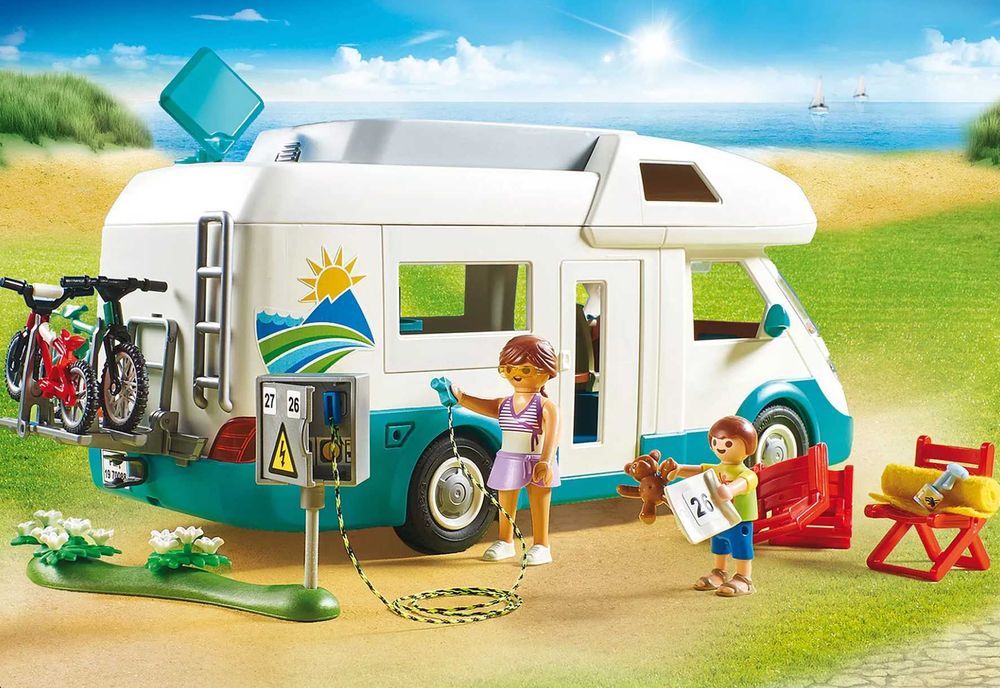 Конструктор Сімейний будиночок на колесах Playmobil Family Fun 70088