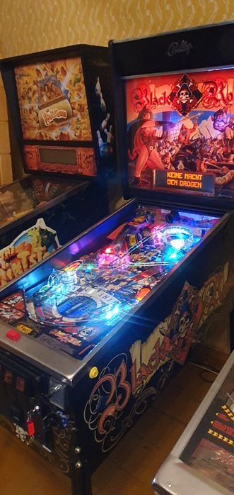 Flipper fliper pinball BLACK ROSE Bally Rezerwacja !!!