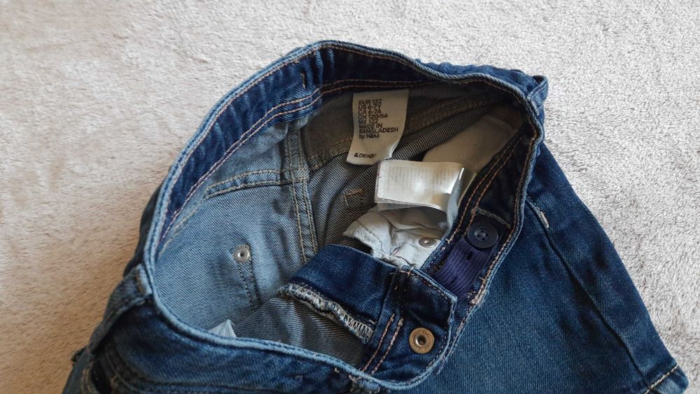 Spódnica jeansowa H&M 122.