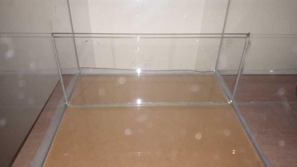 Akwarium OptiWhite 29x38x35 dno Float + filtr Ista