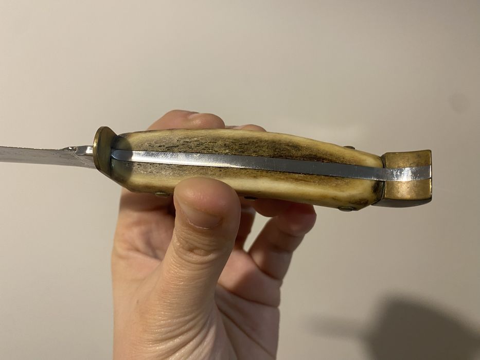 Nóż mysliwski gerlach retro staroć prl