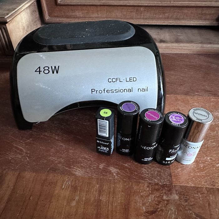 Oddam tabio Lampa uv led ccfl plus lakiery hybrydowe do paznokci